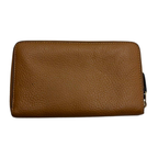 Coach Medium ID Zip Wallet with Dairy Embroidery