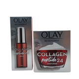 OLAY Collagen Peptide 24 Moisturiser + Serum Pack 50g + 30ml