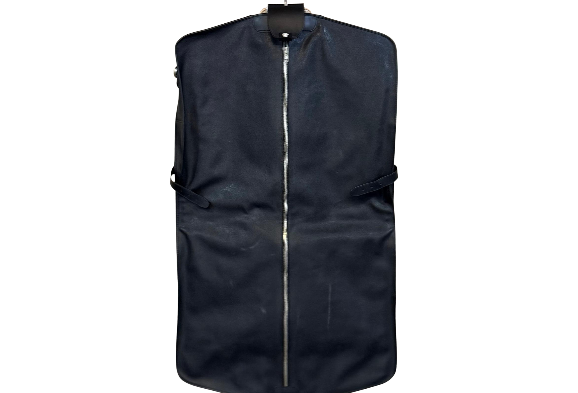 Versace leather Garment Bag- Black/Leather