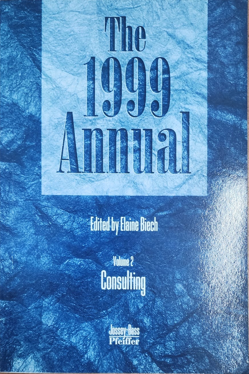 The 1999 Annual, Volume 2: Consulting Main image