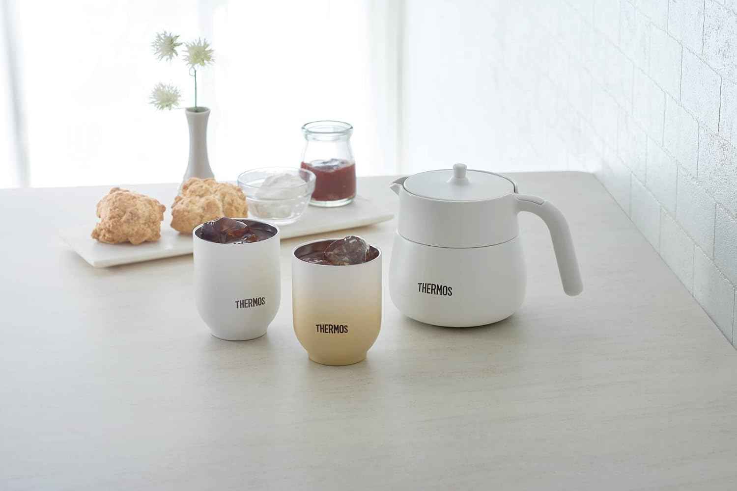 Thermos Tte-700 Dishwasher-Safe Tea Pot with Strainer