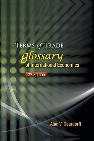 Terms Of Trade: Glossary Of International Economics (2nd Edition) Main image