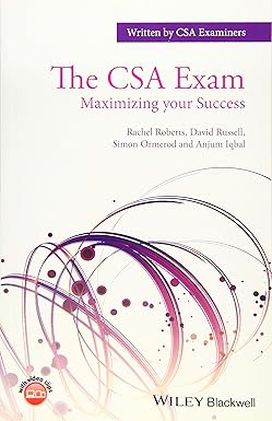 The CSA Exam: Maximizing your Success Paperback Main image