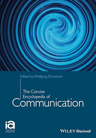 The Concise Encyclopedia Of Communication Main image
