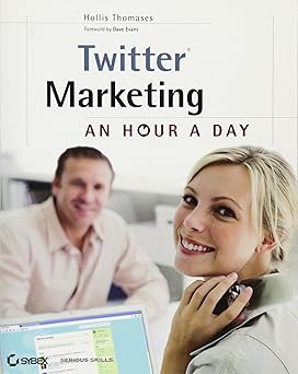 Twitter Marketing: An Hour a Day Paperback Main image
