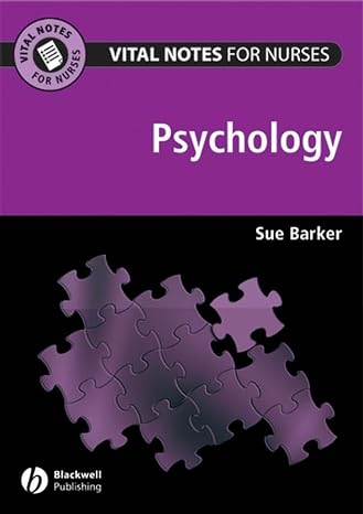 Vital Notes For Nurses: Psychology Main image