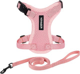 Voyager Step-in Air Dog Harness - All Weather Mesh Step in Vest Harness for Small and Medium Dogs and Cats by Best Pet Supplies - Harness (Pink), S (Chest: 14.5-16