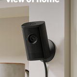 Ring Indoor Cam Plus, Home or Business Security, Retinal 2K Video Quality, 4x Enhanced Zoom, Low-Light Sight, Black