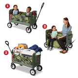 Radio Flyer 3-in-1 Camo Wagon
