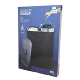 Joseph Joseph Tota 90-litre Laundry Separation Basket - Carbon Black