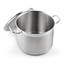 Cooks Standard Stockpots Stainless Steel, 20 Quart Professional Grade Stock Pot with Lid, Silver