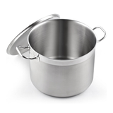 Cooks Standard Stockpots Stainless Steel, 20 Quart Professional Grade Stock Pot with Lid, Silver