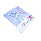 Stasher 100% Silicone Reusable Food Bag, Half Gallon, Amethyst