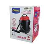 Powerpac PPV1300 Wet & Dry Vacuum Cleaner 1000 Watts with 3 Stage Filtration,