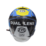 EVO Helmet RS9 Radar M Dual Lens Helmet