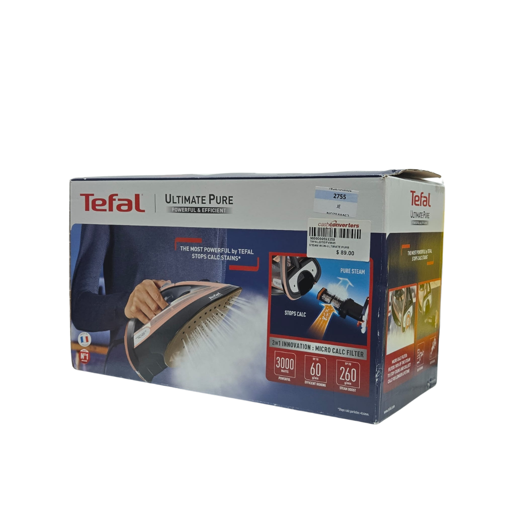 Tefal Ultimate Pure FV9845 Steam Iron 3000W