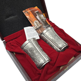 Royal Selangor Hand Finished Four Seasons Collection Pewter Beakers