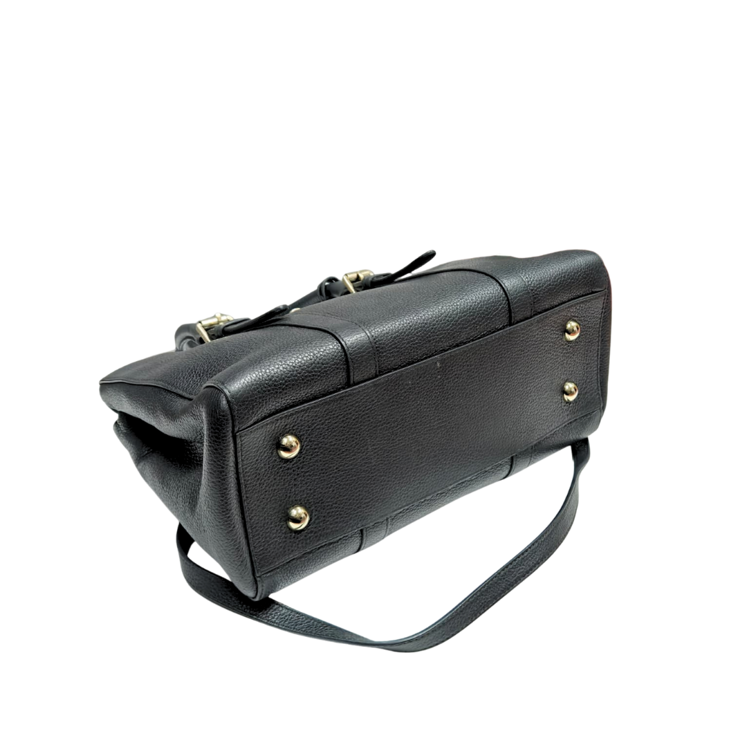 Mulberry Ref. HH2840 Bayswater Double Zip Sling Leather Bag