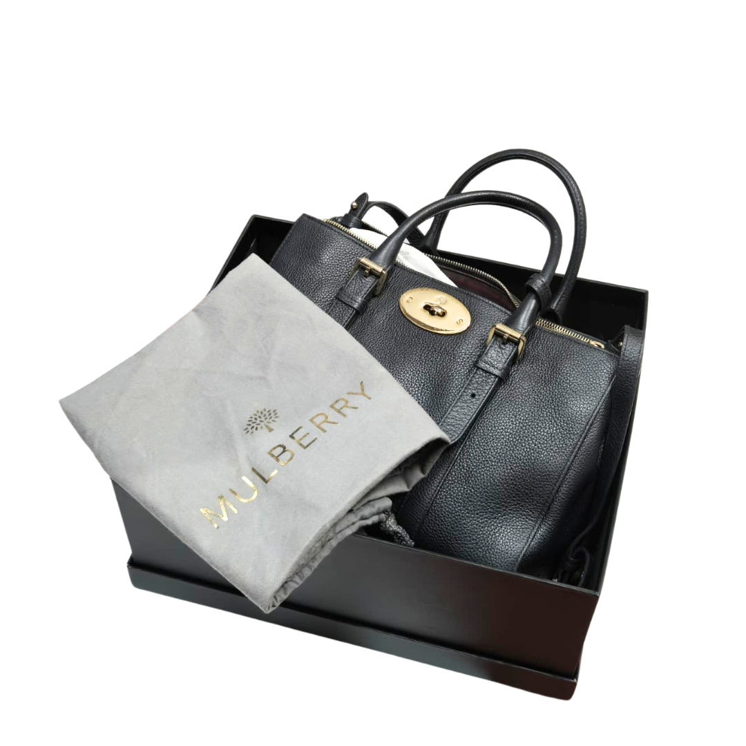 Mulberry Ref. HH2840 Bayswater Double Zip Sling Leather Bag Secondary image