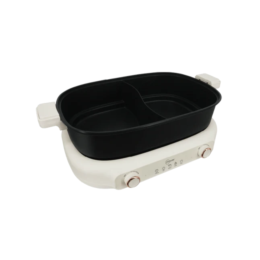 Mayer MMYYHP70 7L Yuan Yang Hot Pot - White
