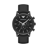 Emporio Armani AR1970 Black Chronograph Dial Men's Watch 46mm