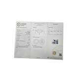 750WG Lab-Grown Diamond Ring D1=1.08cts D12 w/IGI Cert