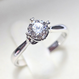 Love & Co 750WG Lab Grown Diamond Ring D1=0.51cts E VVS2 W/Cert