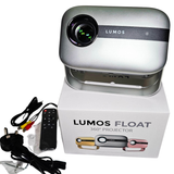 LUMOS FLOAT Projector: Wall Mountable, Rotatable Home Cinema Projector