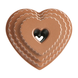 Nordic Ware 257NW-89937 Tiered Heart Bundt Pan