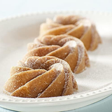 Nordic Ware 88037 Heritage Bundtlette Cake Pan, Metallic, Silver