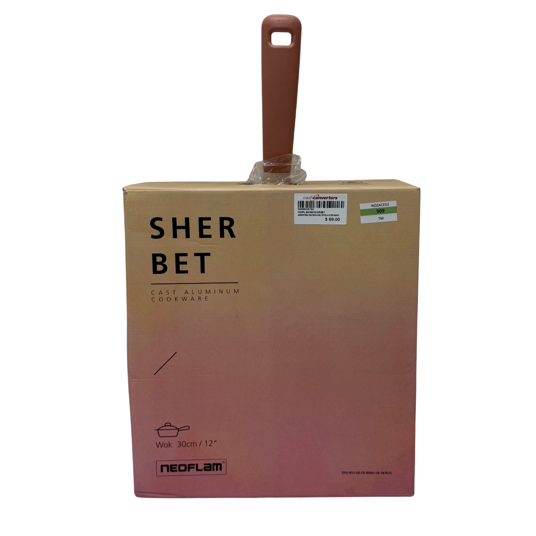 NEOFLAM Sherbet 30cm Wokpan, Non-Stick Xtrema Ceramic Coating Secondary image