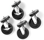 Whitmor Wheels for Whitmor Supreme Shelving Units  Set of 4