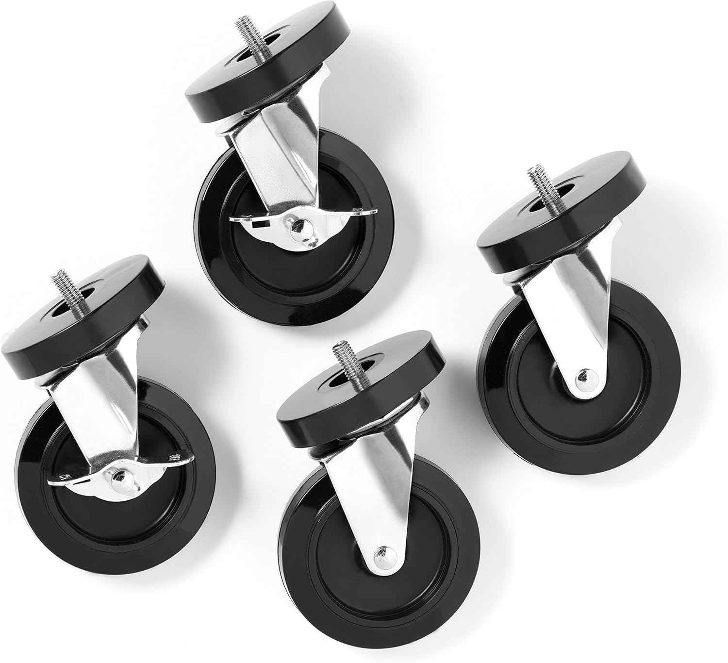 Whitmor Wheels for Whitmor Supreme Shelving Units Set of 4