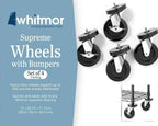Whitmor Wheels for Whitmor Supreme Shelving Units Set of 4