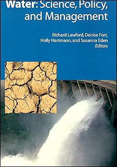 Water: Science, Policy, and Management: 16 Paperback Main image