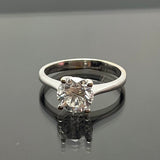 750WG Solitaire D1=1.1cts Appx Lady Ring