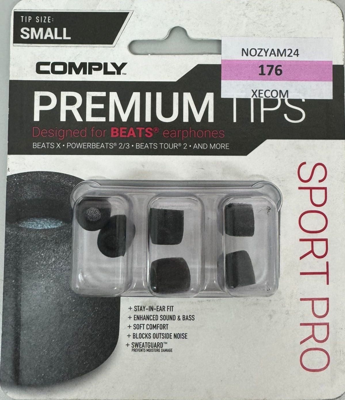Comply Sport Pro Premium Tips Small Main image