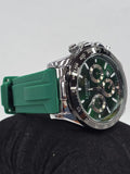 LONGBO Mens Wrist Watch with Date Green