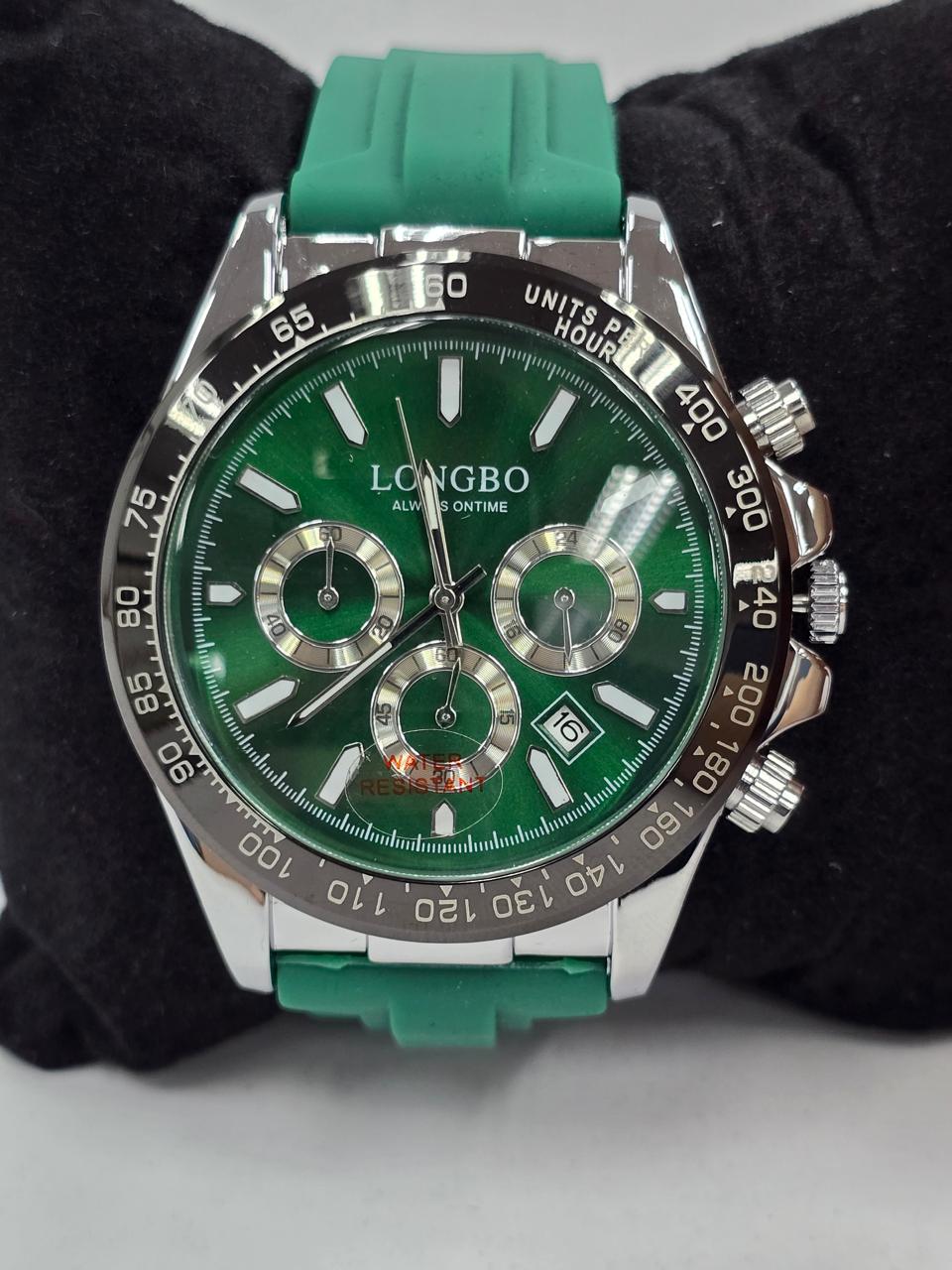 LONGBO Mens Wrist Watch with Date Green Main image