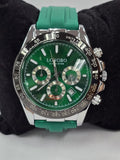 LONGBO Mens Wrist Watch with Date Green