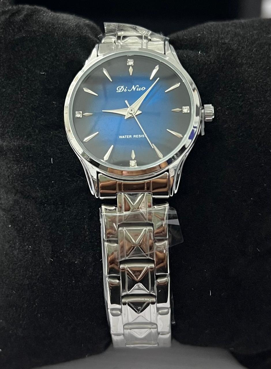 DI NUO Women Blue dial Watch Secondary image
