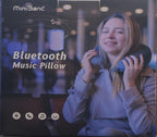 Neck Pillow Hoodie With Bluetooth Speaker Miniband Assorted