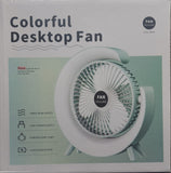 Portable Fan With LED