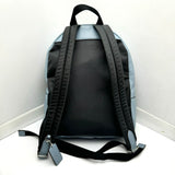 Coach Leather Blue Backpack