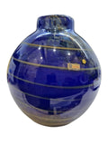 Bohemian Blue Glass Vase