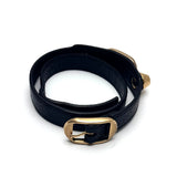 Balenciaga236345 Leather Bracelet, 41cm