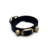 Balenciaga236345 Leather Bracelet, 41cm