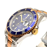 Rolex Submariner Date 16613 Half Gold Half Gold Watch