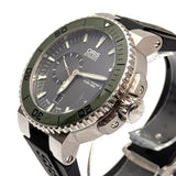 Oris 7673 Aquis Small Second Stainless Steel Watch