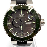 Oris 7673 Aquis Small Second Stainless Steel Watch